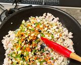 色々入ってる鶏そぼろ作り方3写真