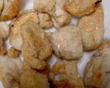 鶏胸肉の揚げ焼き　　柚子ジャムだれ作り方2写真