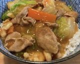 簡単☆鶏肉と玉ねぎのシンプル親子丼作り方10写真