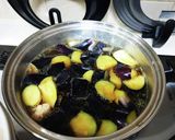 鶏肉と夏野菜のぶっかけ素麺作り方8写真