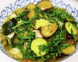 鶏肉と夏野菜のぶっかけ素麺作り方15写真