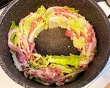 白菜消費！具材2つのミルフィーユ鍋作り方5写真