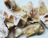圧力鍋で作る 豚耳のトマト煮込み作り方2写真