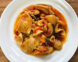 圧力鍋で作る 豚耳のトマト煮込み作り方7写真