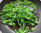 ピーマンの鶏ガラ炒め作り方2写真
