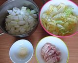 白菜鍋ガーリック作り方3写真