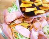 魚肉ソーセージとエリンギの南蛮漬け作り方3写真