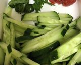 鶏胸肉ときゅうりのさっぱり大葉梅マヨ和え作り方3写真