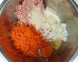 にんじん玉ねぎの煮込ハンバーグ作り方7写真
