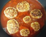 にんじん玉ねぎの煮込ハンバーグ作り方14写真