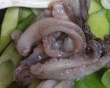 リカちゃん♡イカ炒め(味噌バタ紹興酒)作り方6写真