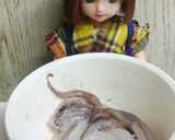 リカちゃん♡イカ炒め(味噌バタ紹興酒)作り方5写真