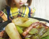 リカちゃん♡イカ炒め(味噌バタ紹興酒)作り方15写真