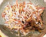 釣れなかった時の土産シラスと茗荷オリーブ作り方5写真