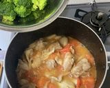 とりモモ肉のトマト煮作り方5写真