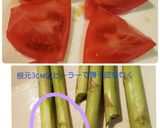 ☆チキンとアスパラのおかずサラダ☆彡作り方1写真