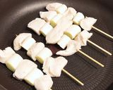 鶏胸肉と白ねぎの【塩焼鳥】作り方5写真