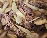 牛肉とごぼうの生姜煮作り方4写真