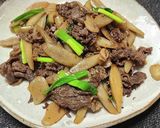 牛肉とごぼうの生姜煮作り方5写真