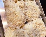 サクふわ！カレイのチーズパン粉焼き作り方3写真
