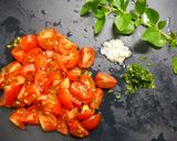 簡単！オムレツ　イタリアントマト作り方1写真