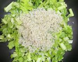 大根葉とちりめんじゃこの炒めもの作り方3写真