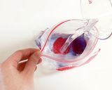 バタフライピーかき氷【かき氷機不要】作り方2写真