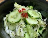 キャベツときゅうりの洋風塩もみ作り方4写真