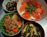 漬け鮪御膳！w❨(@≧↺≦@)❩wノ作り方4写真