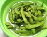 標準的なガーリック枝豆＋お奨めの花椒風味作り方3写真