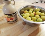 梅シロップ★メイプルシロップ使用作り方1写真
