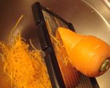 ノンオイル☆胡麻みそ風味の人参サラダ作り方1写真