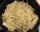 鰆とえのきとアスパラの醤油バター山椒炒め作り方6写真
