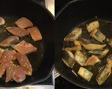 鰆とえのきとアスパラの醤油バター山椒炒め作り方5写真