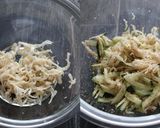 九州こーめんで作る冷やし中華風の薬味麺作り方3写真