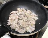 節約料理♪「豚バラもやし炒め」作り方3写真