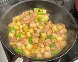 鶏肉とアスパラの甘辛バター煮作り方4写真