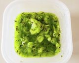 ミルキー牛乳かん★もみもみキウイをのせて作り方5写真