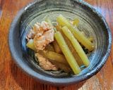 ふきと豚肉の胡麻味噌煮作り方6写真