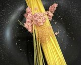 ツナクリームパスタ作り方1写真
