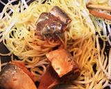 鯖の味噌煮缶で❖❖ピリ辛味噌焼きそば❖❖作り方5写真