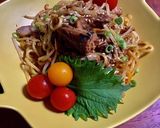 鯖の味噌煮缶で❖❖ピリ辛味噌焼きそば❖❖作り方6写真