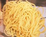 トマト風味カルボナーラ作り方1写真