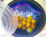 〓1日で完成／時短、炊飯器梅干作り方3写真