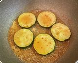 ズッキーニのバター&わさび醤油焼き作り方4写真