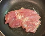 簡単・鶏もも肉のわさび醤油焼き作り方2写真