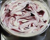 ブルーベリー*フルーツリボンのレアチーズ作り方26写真