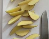 簡単 フライパンでフライドポテト作り方1写真