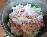 白菜鍋ガーリック作り方5写真