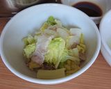 白菜鍋ガーリック作り方9写真